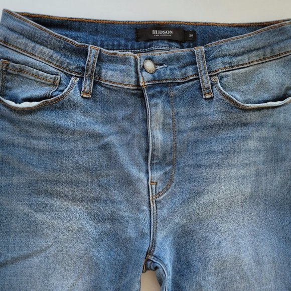 Hudson Tally Crop Skinny Ankle Jeans 28 - Picture 4 of 9